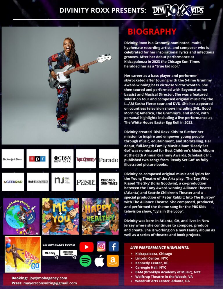 Divinity Roxx Media Kit